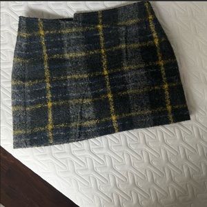 Derek Lam wool mini skirt